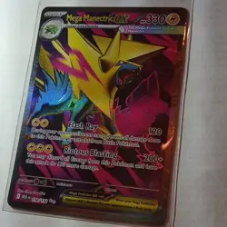 Pokemon TCG Mega Manectric ex Me01 Mega Evolution 158/132 Ultra Rare Holo EX 33… - Image 1
