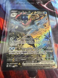 Pokemon TCG Greninja EX 132 Scarlet & Violet Promo Holo Card NM Condition - Image 1