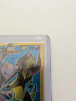 Pokemon Mewtwo EX TCG Full Art Holo Card 163/162 XY Breakthrough Secret Rare - Image 4