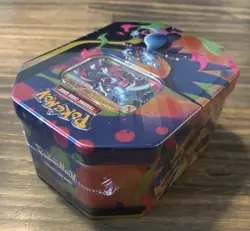 Pokemon Mega Charizard X ex Tin Sealed Shiny Promo Phantasmal Flames - Image 3