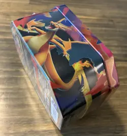 Pokemon Mega Charizard X ex Tin Sealed Shiny Promo Phantasmal Flames - Image 4