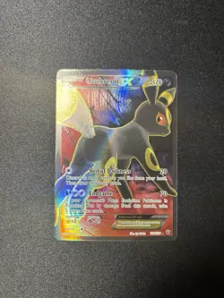 *NM* Umbreon EX - 119/124 Fates Collide Full Art Pokemon *Watch Video* - Image 1