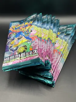 Pokemon Card Battle Partners Journey Together SV9 SEALED Korean Booster Pack - Image 3