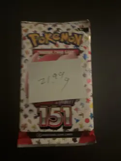 Very Heavy! 21.99 Gram Pokemon 151 Booster Pack Weighed Sealed - Image 3