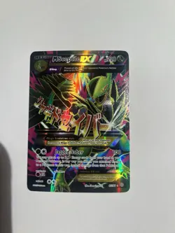 Pokemon Mega Sceptile EX TCG Full Art Ultra Rare Card Ancient Origins 85/98 NM - Image 1