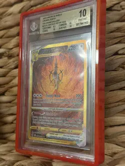 2023 Pokemon - Sword & Shield - Crown Zenith #GG70 Arceus Vstar Pristine BGS 10 - Image 2