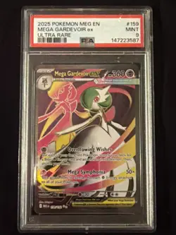 MEGA GARDEVOIR EX Pokemon Mega Evolution 159/132 Ultra Rare Holo PSA 9 Mint TCG - Image 1