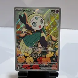 Meloetta 026 Me: Mega Evolution Promo Illustration Rare Holo Pokemon TCG - Image 1