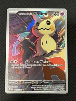 Pokemon TCG Team Rocket’s Mimikyu Ascended Heroes 238/217 Illustration Rare NM - Image 1