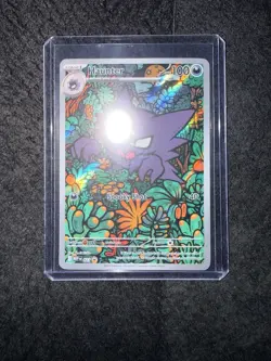 2025 Pokemon Haunter Black Star Promo 027 MEP - Image 1