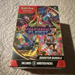 Pokemon TCG Mega Evolution Phantasmal Flames Booster Bundle Box - Image 1