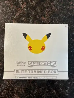 Pokemon 25th Anniversary Celebrations Elite Trainer Box ETB *New *Factory Sealed - Image 1