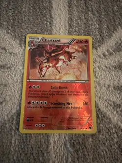 Pokemon Charizard 2013 19/113 Legendary Treasures Cosmo Holo - Image 1