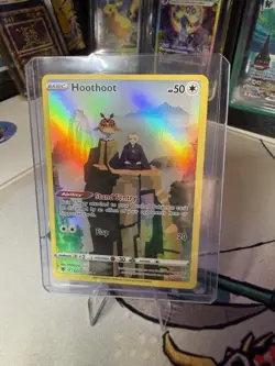 Hoothoot TG12/TG30 SWSH10 Astral Radiance Trainer Gallery Pokemon Print Error NM - Image 4