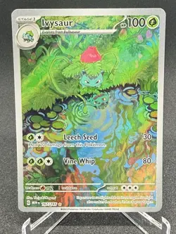 Pokemon TCG- Ivysaur Scarlet & Violet 151 IR #167/165 Nm/m - Image 1