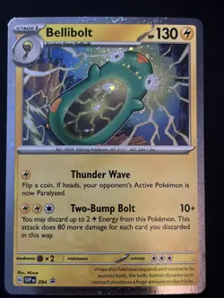 Bellibolt - SVP094 - Pokemon Scarlet & Violet Promo Prerelease Holo NM - Image 1