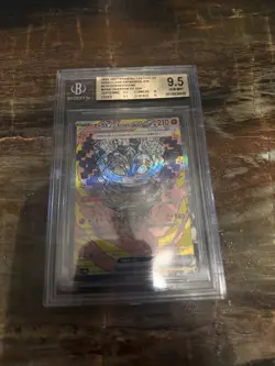 Cornerstone Mask Ogerpon ex 216/187 Pokemon TCG Terastal Fest BGS 9.5 - Image 1