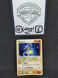 POKEMON EX ROSSOFUOCO E VERDEFOGLIA NIDOQUEEN HOLO 9/112 NM ITA - Image 1