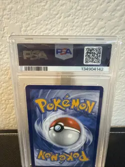 2025 POKEMON SVP EN REUNICLUS BLK TECH STICKER COLLECTION #212 PROMO PSA 10 - Image 3