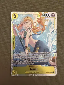 One Piece EB-03 Nami EB03-053 - SR English Heroines Edition - Image 1