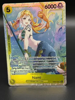 One Piece: Heroines Edition ~ Nami (Super Rare) EB03-053 Foil - Image 1