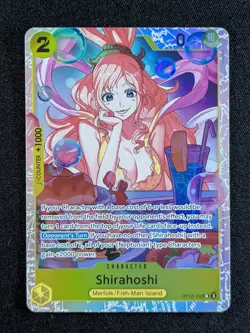 2025 One Piece SHIRAHOSHI #OP12-102 Legacy of the Master Super Rare ENG B - Image 1