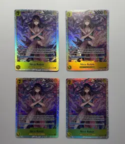 Nico Robin EB03-055 SR Playset (4) Heroines Edition One Piece - English - Image 1