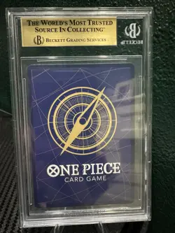 BGS 9.5 Gem Mint Nami ST29-008 Alt Art Promo One Piece Egghead English - Image 2