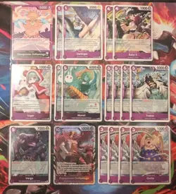 Donquixote Doflamingo Purple Partial Deck - One Piece CCG - OP14 - English - Image 1