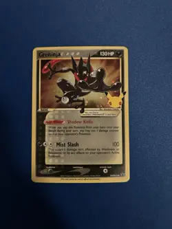 Greninja Gold Star SWSH144 Sword & Shield Promo Cards Holo Pokemon Celebrations - Image 1