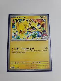 Pikachu 225 (World Championship 2025) 225 Sv: Promo Card [NM] - Image 1