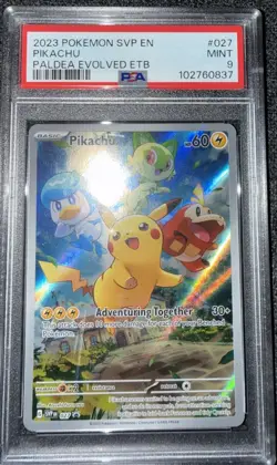 Pikachu 027 Sv: Scarlet & Violet Promo Cards Holo - Image 2