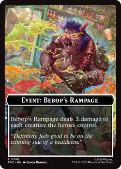MTG Teenage Mutant Ninja Turtles - Event: Bebop's Rampage [Event Card] - Image 1