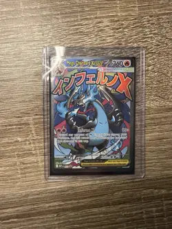 Mega Charizard x EX 023 Me: Mega Evolution Promo Holo Pokemon Card - Image 1