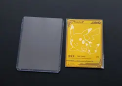 Pikachu V SWSH145 PSA 9 Celebrations Ultra Premium Collection Pokemon Card Gold - Image 1