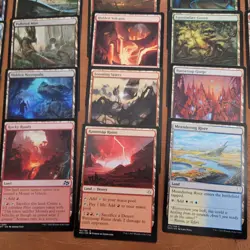 82 LANDS Cards COLLECTION Lot of ALL Different English Magic / MTG assortment - Image 3
