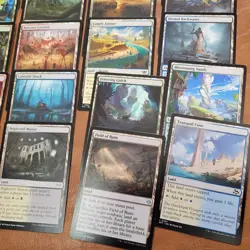 82 LANDS Cards COLLECTION Lot of ALL Different English Magic / MTG assortment - Image 4