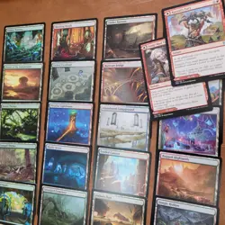 82 LANDS Cards COLLECTION Lot of ALL Different English Magic / MTG assortment - Image 5