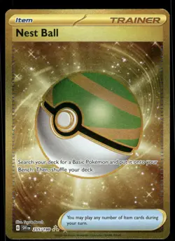Pokemon Cards Nest Ball 255/198 Scarlet & Violet Hyper Rare NM - Image 1