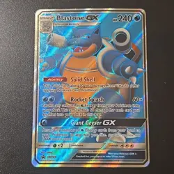 Blastoise GX SM189 Holo Black Star Promo Card Near Mint Condition Free Shipping. - Image 1