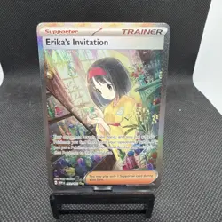 Erika's Invitation 203/165 - 151 - Pokemon Card - Image 1