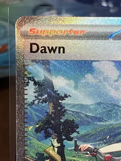 Pokemon Dawn 129/094 Full Art Holo Trainer Card English TCG - Image 2