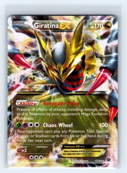 Giratina EX Holo 57/98 Ultra Rare XY - Ancient Origins NM Pokemon Card - Image 1