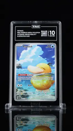 Psyduck - 226/217 - Ascended Heroes - Pokemon Card - Tag 10 Gem Mint - Image 1