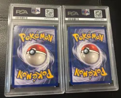 2003 Pokemon Aquapolis Mr. Mime Rev Holo #95a&b Sequential PSA Graded 2 Card Set - Image 3