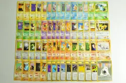 Pokemon card GYM Set LOT 60 Old Back Japanese Pikachu Clefairy Magikarp Jynx etc - Image 1