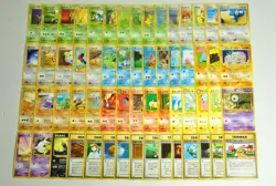 Pokemon card Lot 60 Old Back japanese Grimer Eevee Machoke Unown Togetic etc... - Image 1