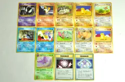 Pokemon card Vending S1 S2 S3 Lot 13 Old Back Pidgey Seel Horsea Gastly etc... - Image 1