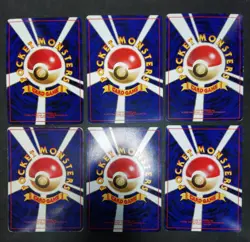 Pokemon card Base Set LOT 60 Old Back Japanese Pikachu Machoke Poliwhirl etc... - Image 4