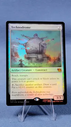 Technodrome FOIL NM M Teenage Mutant Ninja Turtles 179 MTG - Image 2